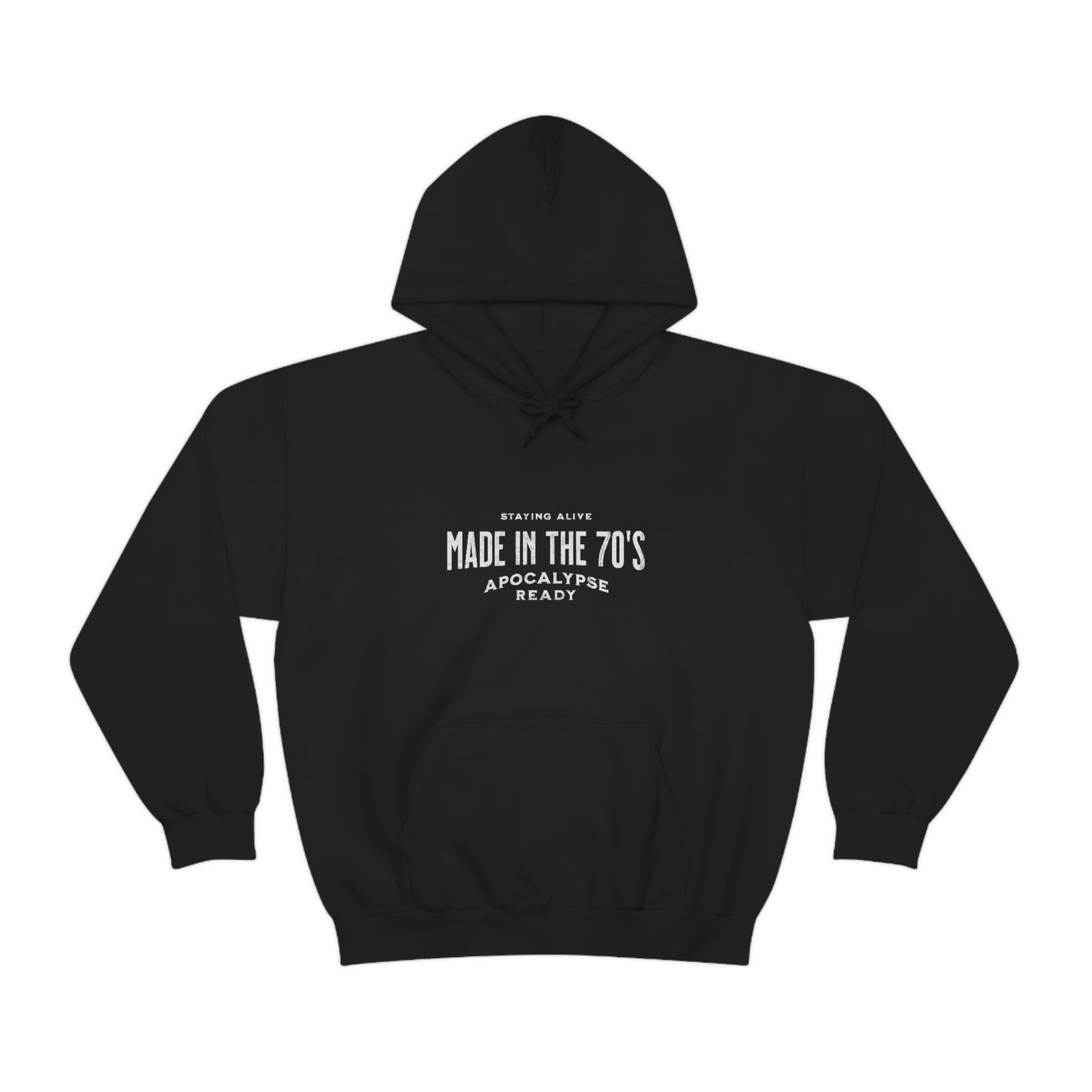 GenX Staying Alive Unisex Hooded Sweatshirt