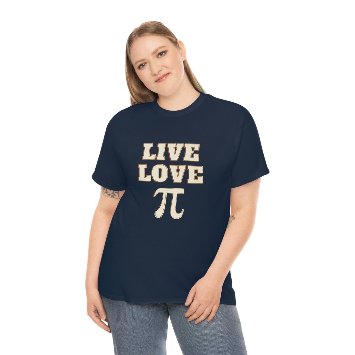 Live Love Pi Unisex Cotton T-shirt