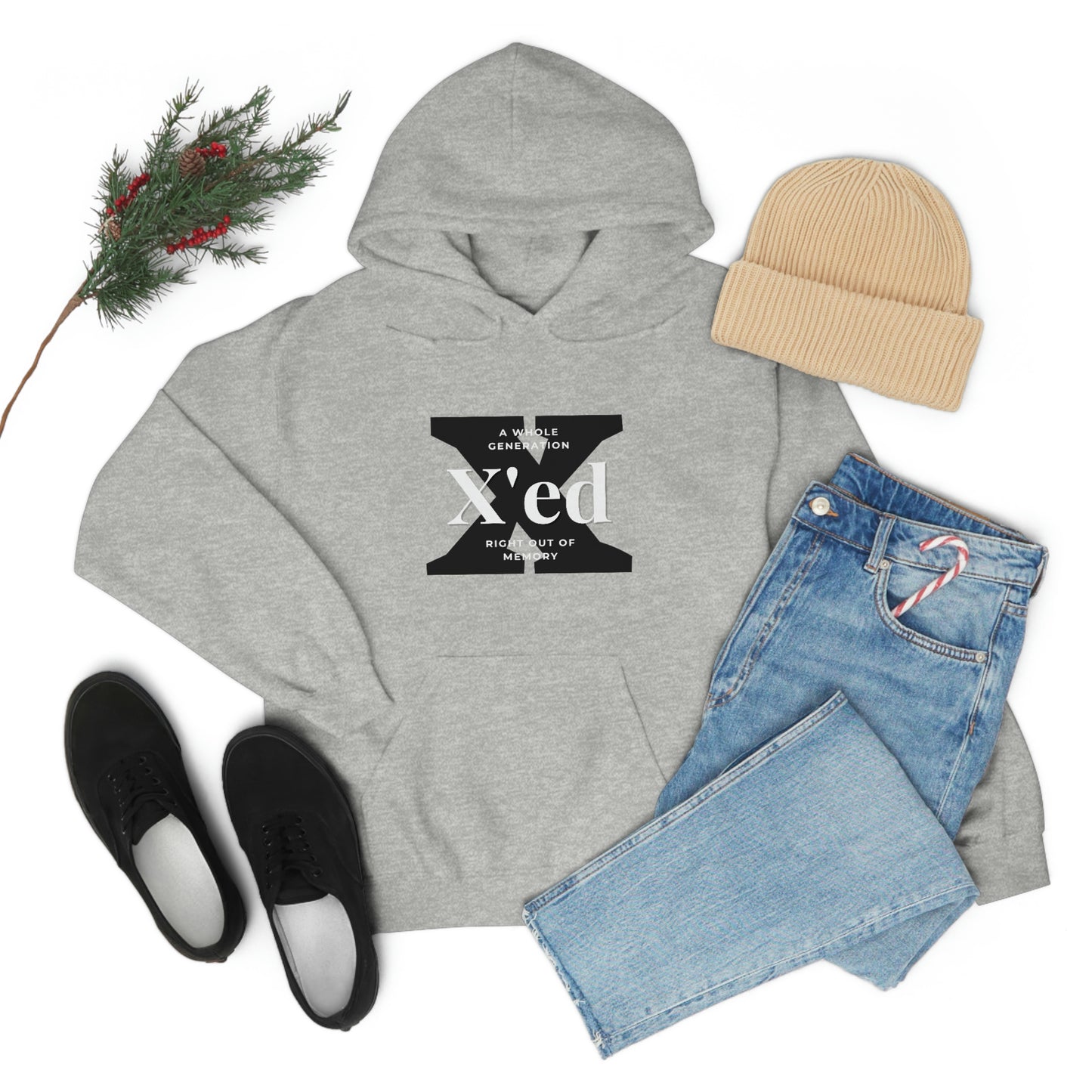 GenX X'ed Out Unisex Hooded Sweatshirt