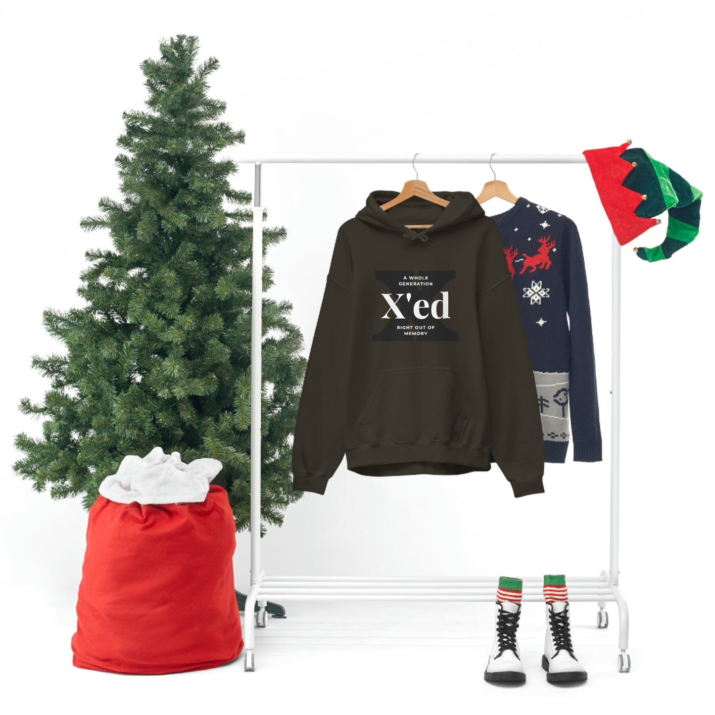 GenX X'ed Out Unisex Hooded Sweatshirt