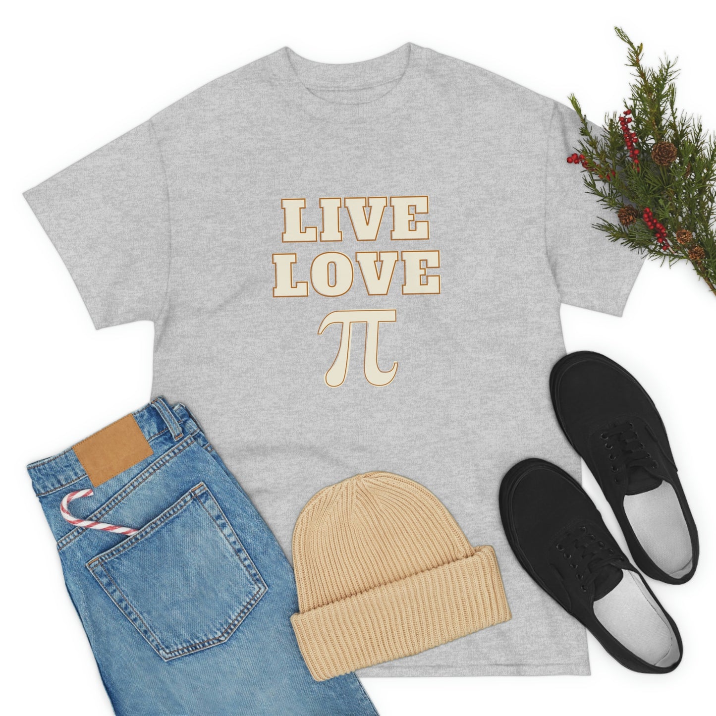 Live Love Pi Unisex Cotton T-shirt