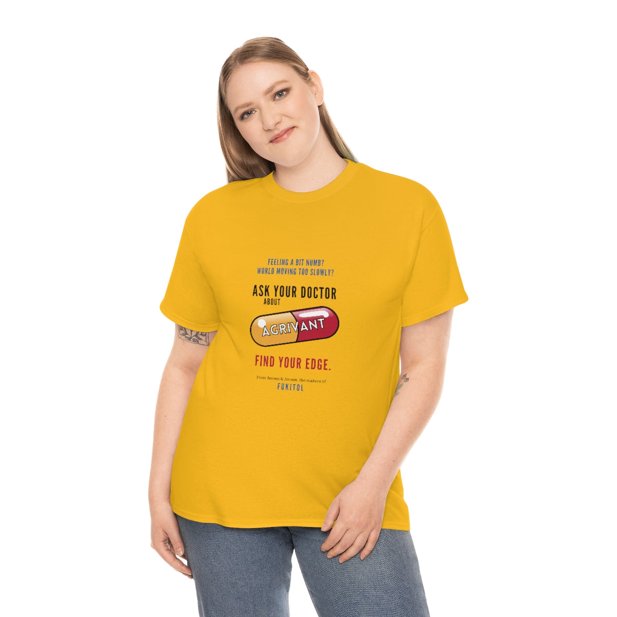 Agrivant - Revenge is Sweet Unisex Cotton T-shirt