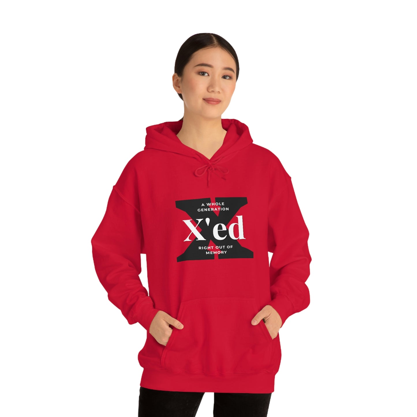 GenX X'ed Out Unisex Hooded Sweatshirt