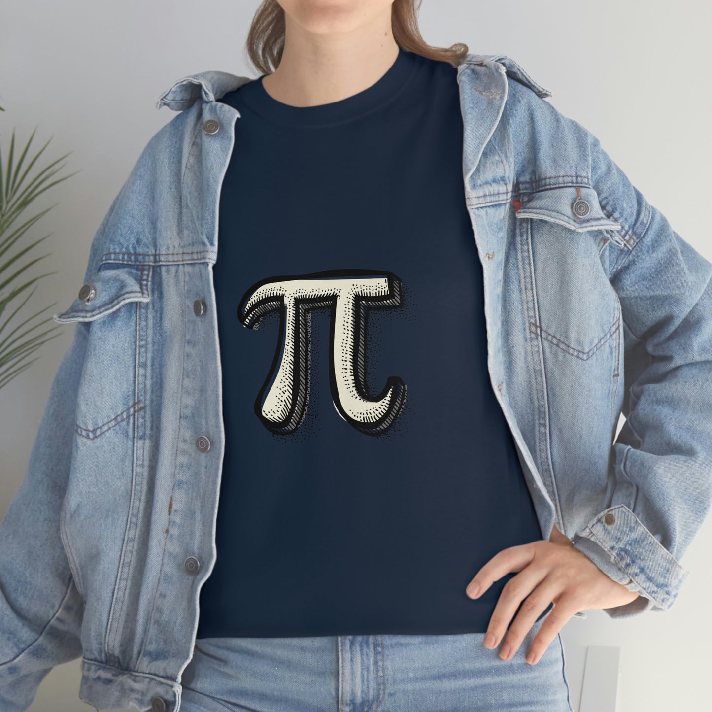 Sketchy Pi Unisex Cotton T-shirt