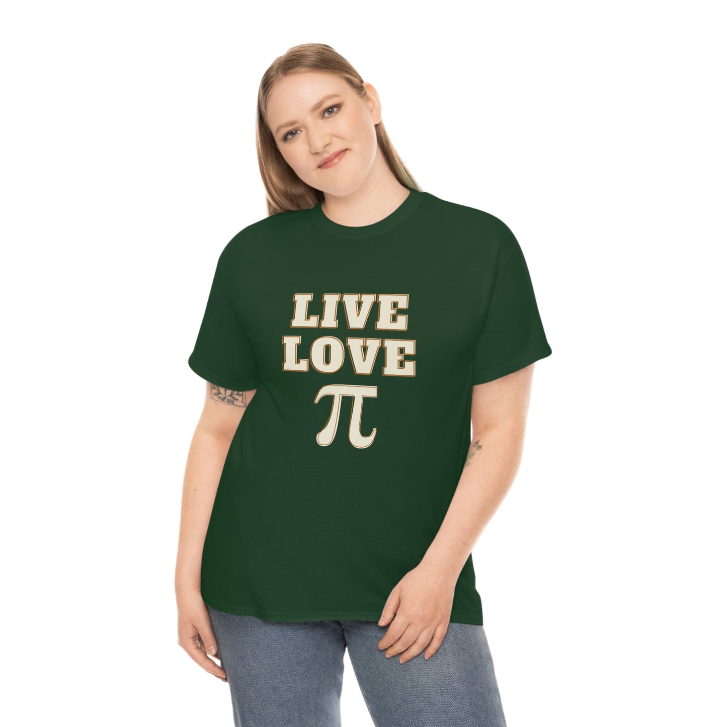 Live Love Pi Unisex Cotton T-shirt