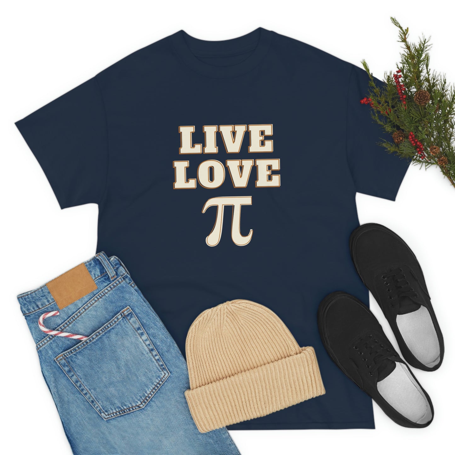 Live Love Pi Unisex Cotton T-shirt