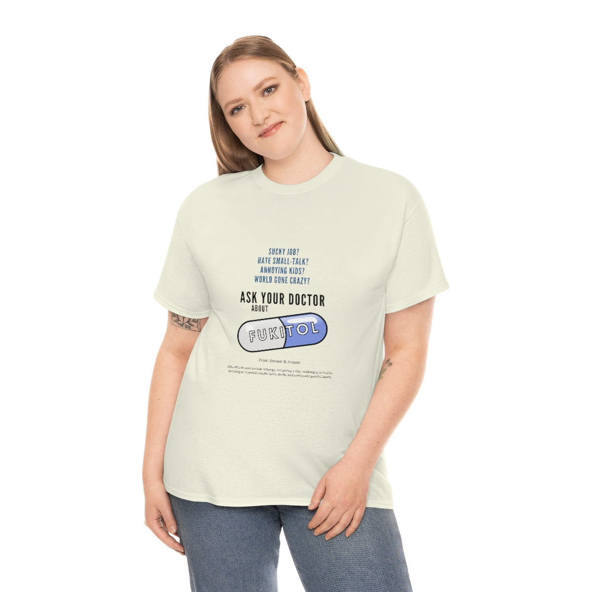 Just Say Fukitol Unisex Cotton T-shirt