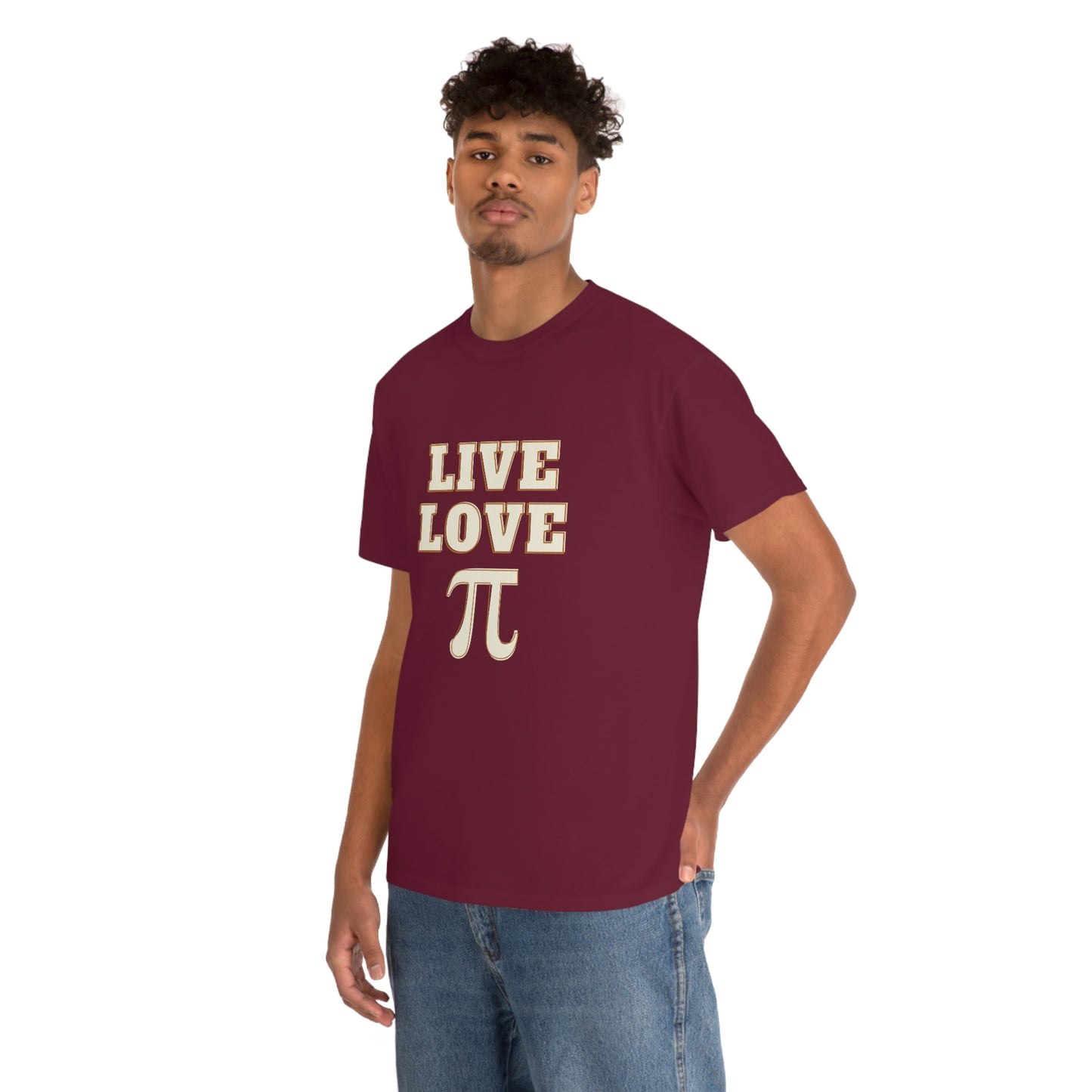 Live Love Pi Unisex Cotton T-shirt
