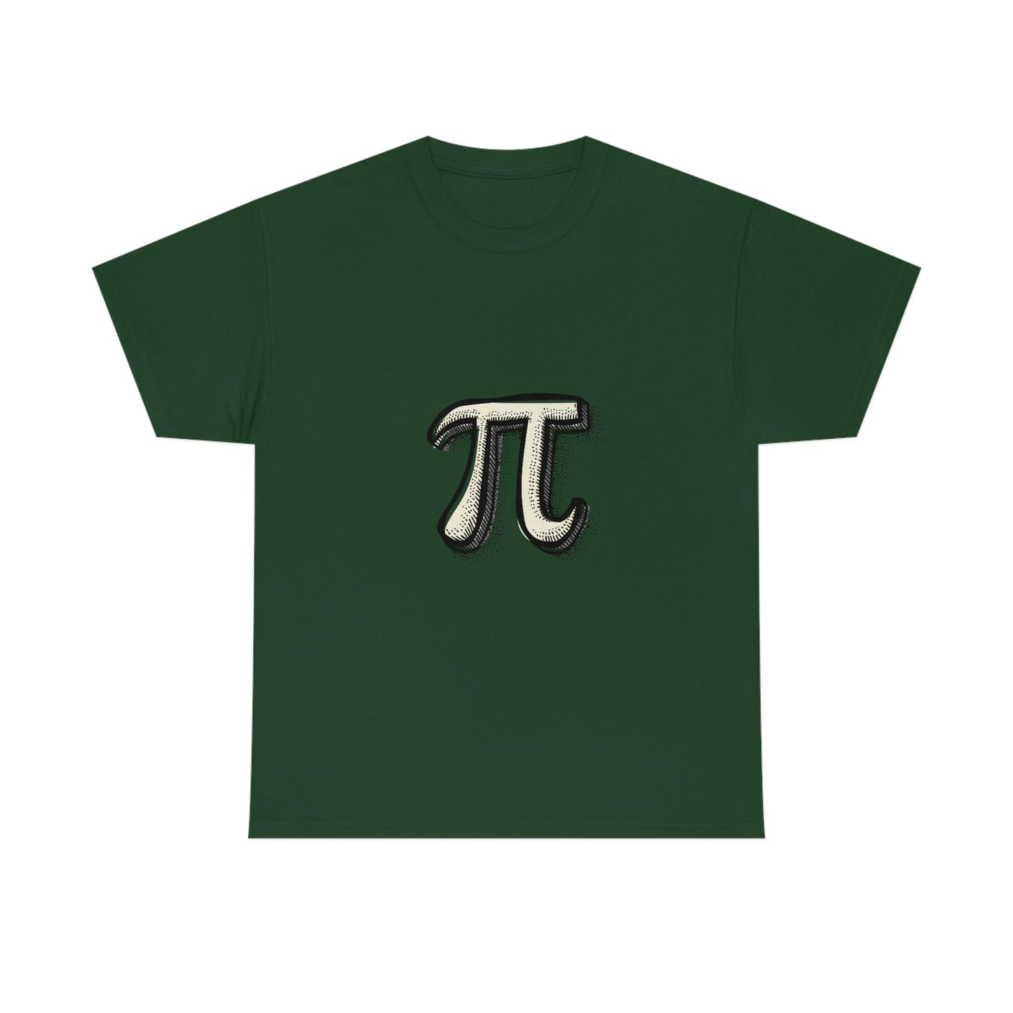Sketchy Pi Unisex Cotton T-shirt