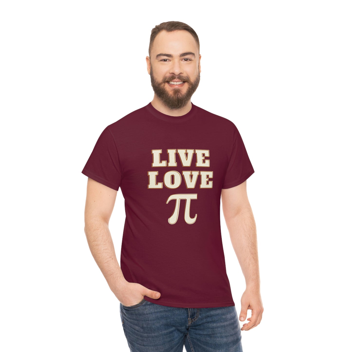 Live Love Pi Unisex Cotton T-shirt