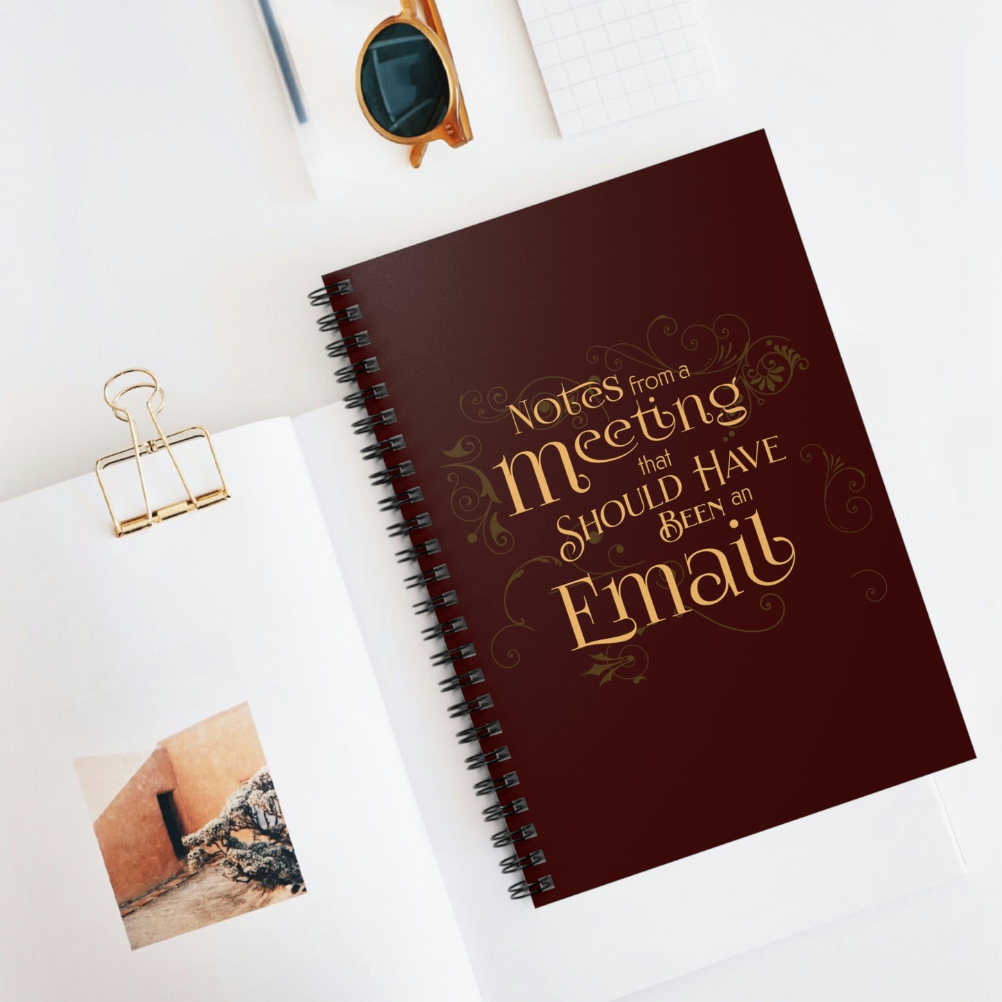 Should Have Been an Email Spiral Notebook - Ruled Line