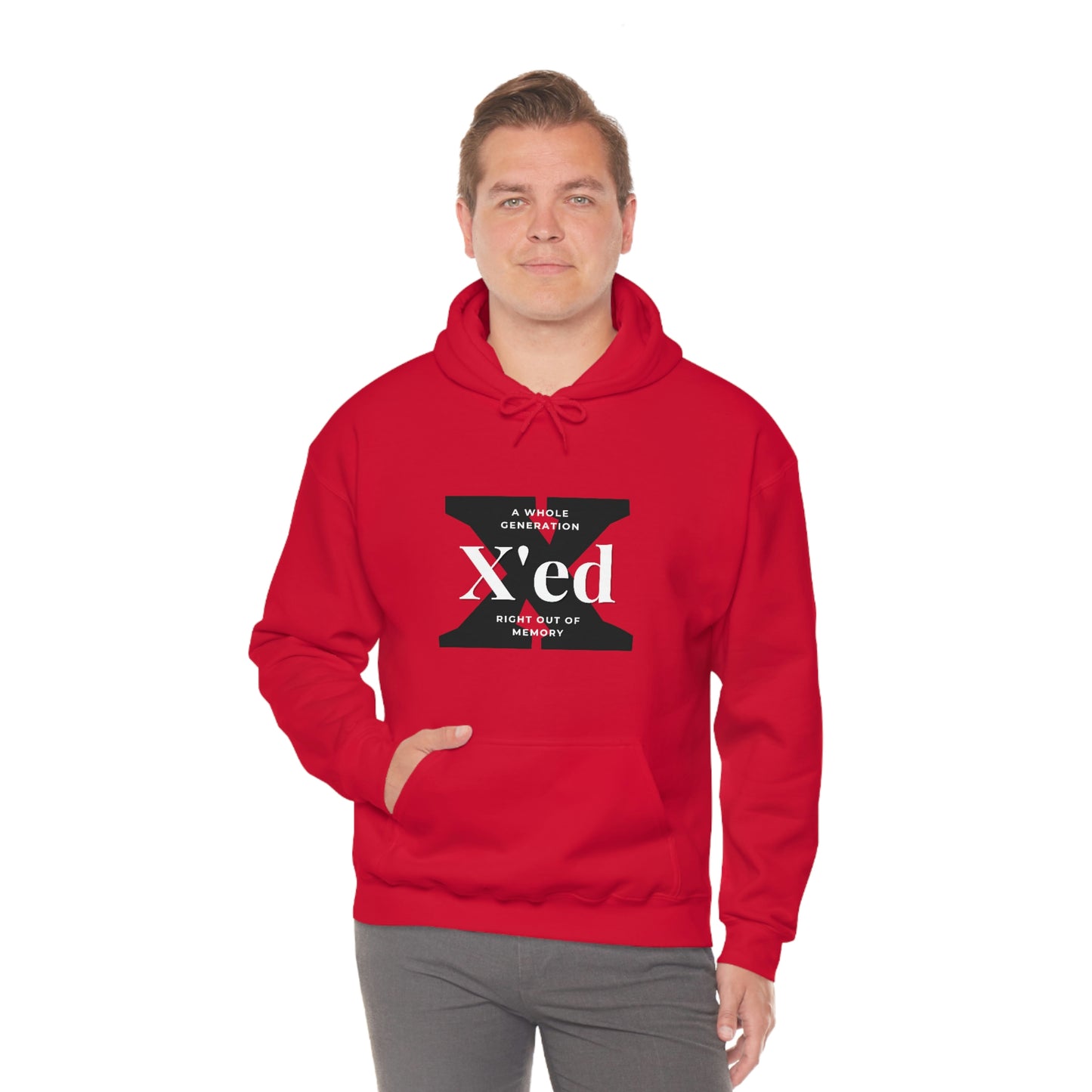 GenX X'ed Out Unisex Hooded Sweatshirt