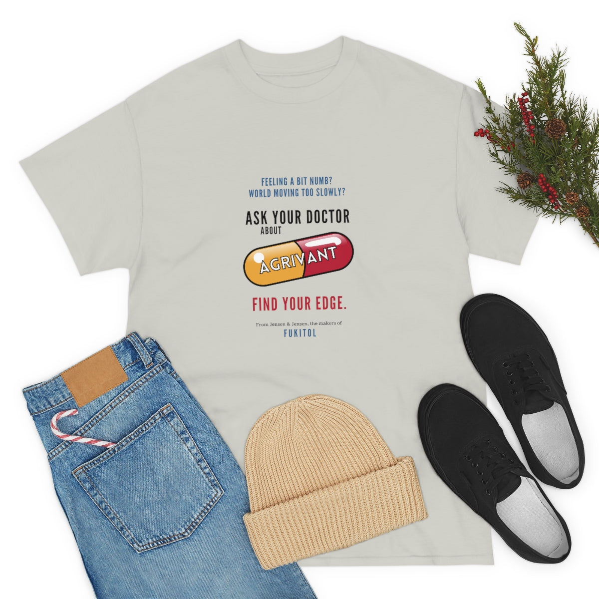 Agrivant - Revenge is Sweet Unisex Cotton T-shirt