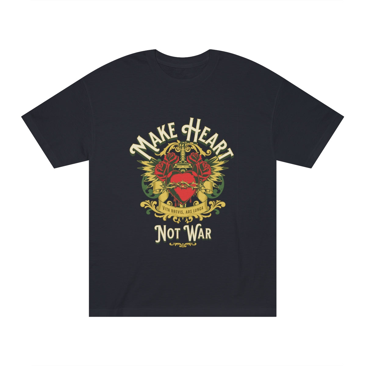 Make Heart Not War Unisex Classic Tee