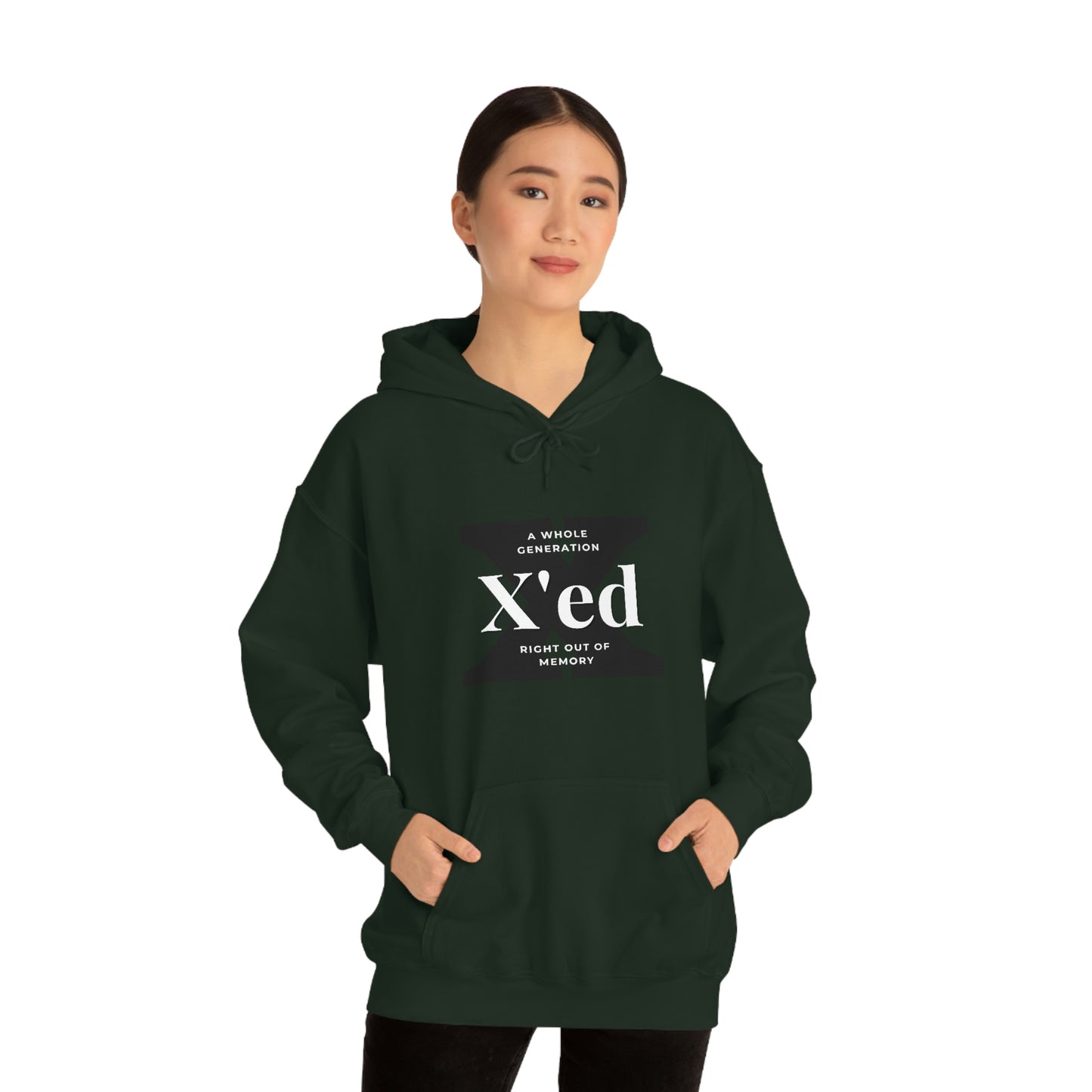 GenX X'ed Out Unisex Hooded Sweatshirt