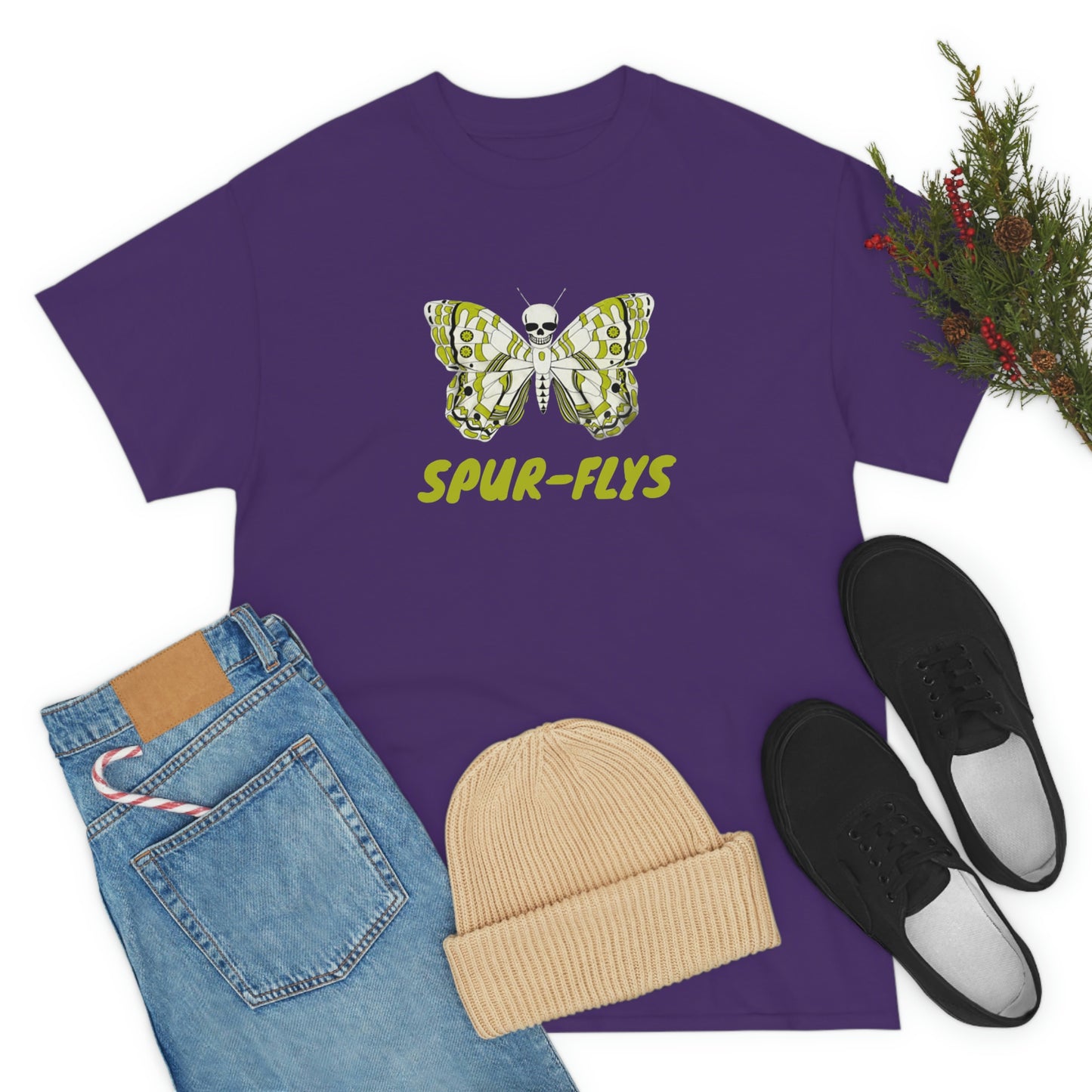 Spur-Flys Dark Unisex Cotton T-shirt