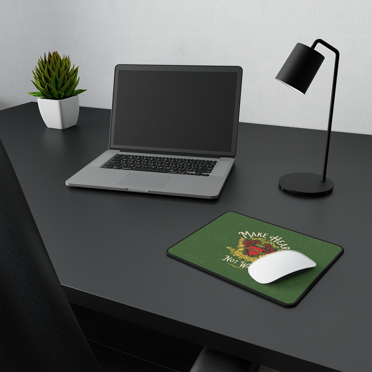 Art Not War Non-Slip Mouse Pad
