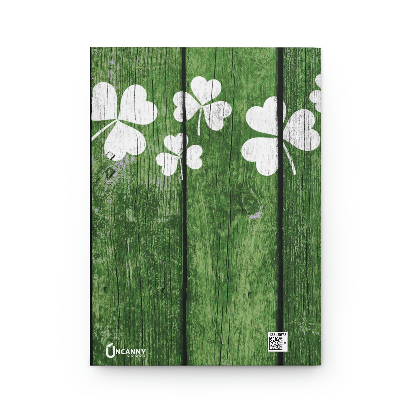 Wood Luck Notebook Book Hardcover Journal Matte