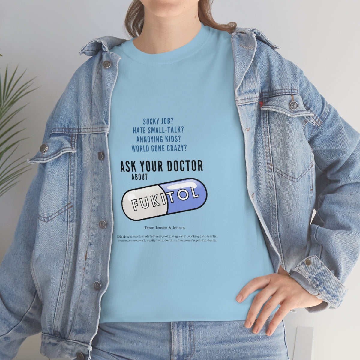 Just Say Fukitol Unisex Cotton T-shirt