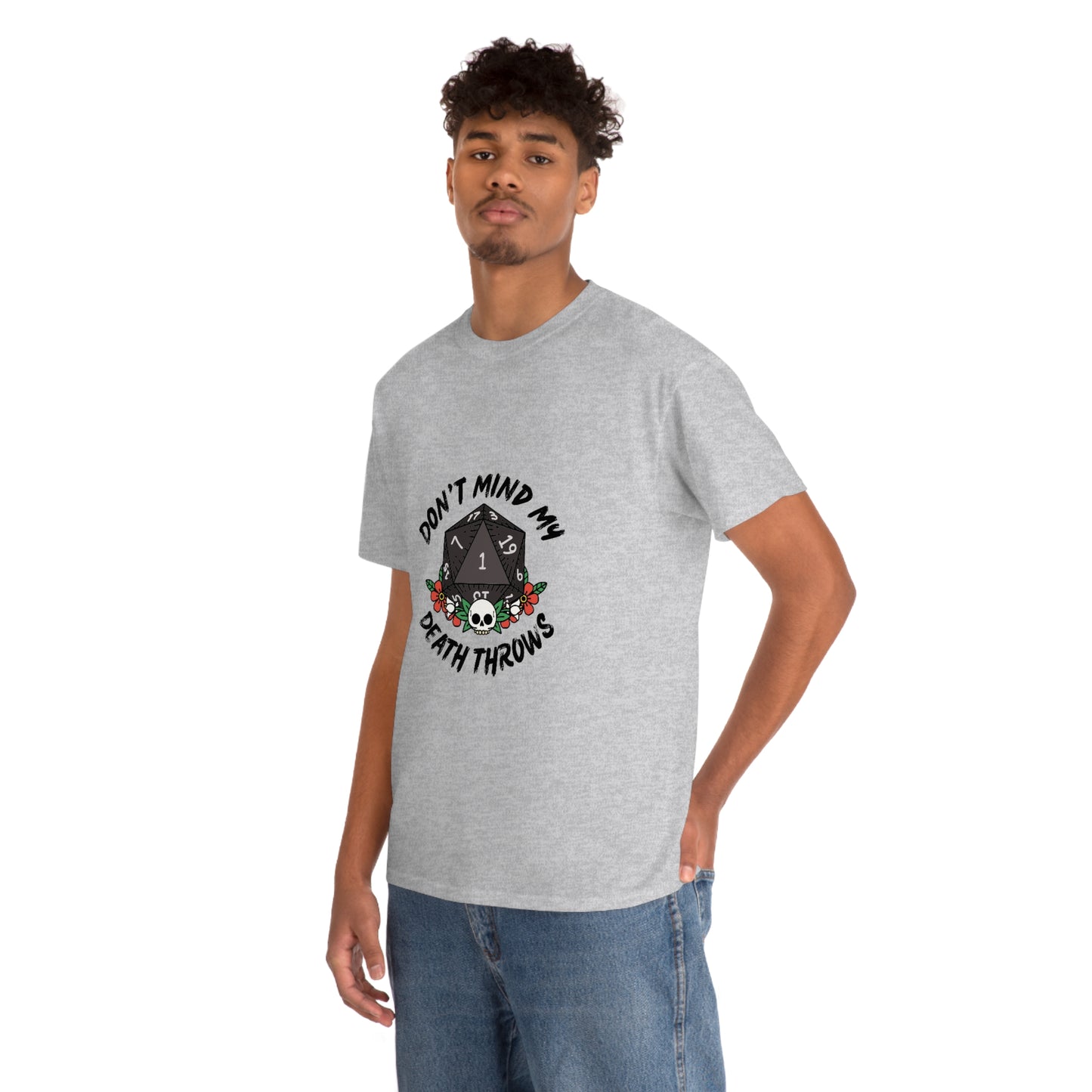 Death Throws Light Unisex Cotton T-shirt