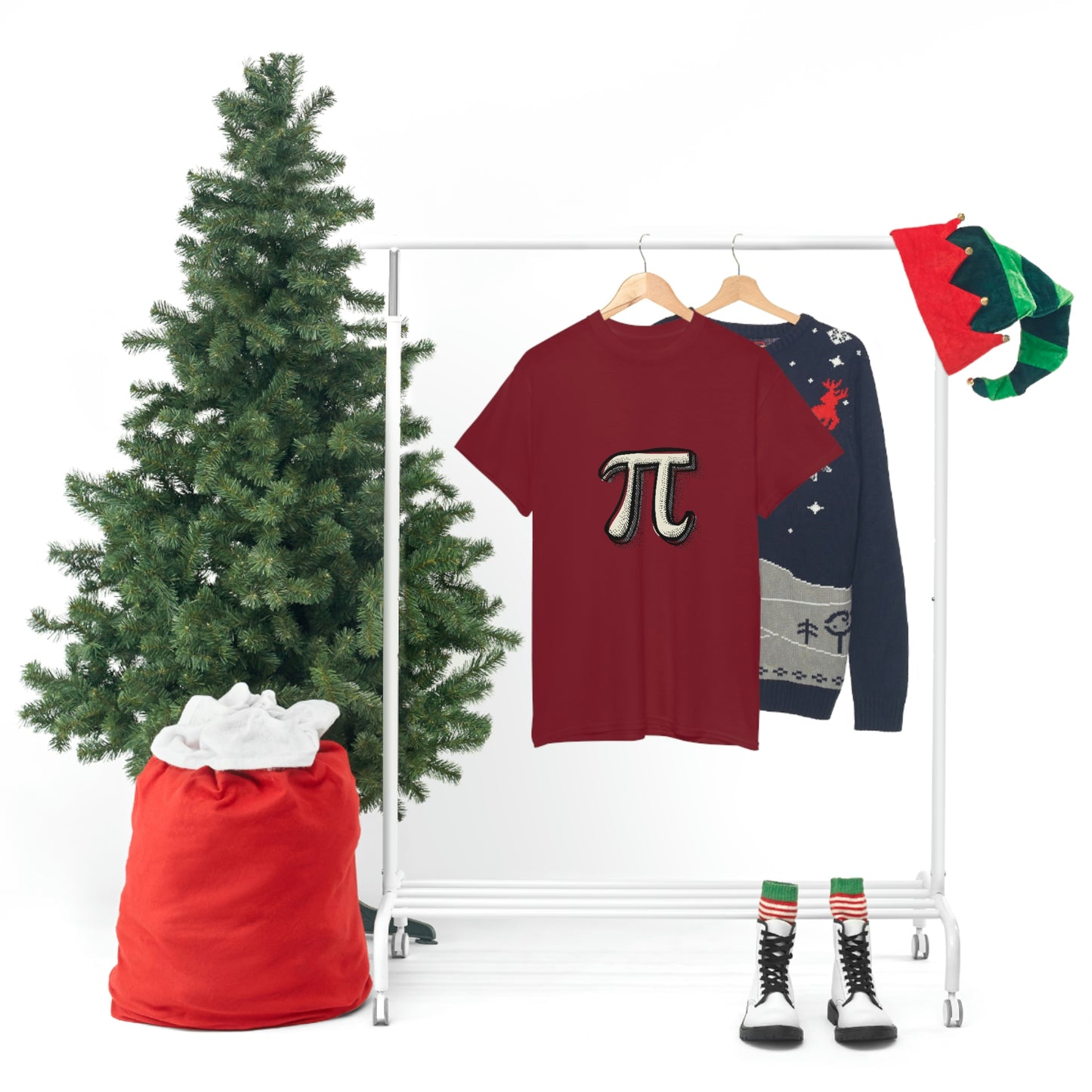 Sketchy Pi Unisex Cotton T-shirt