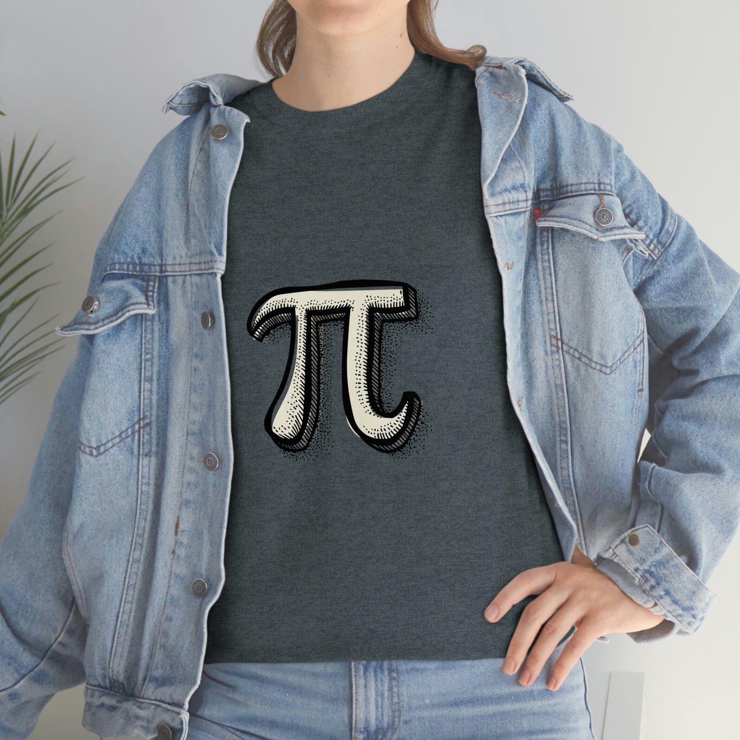 Sketchy Pi Unisex Cotton T-shirt