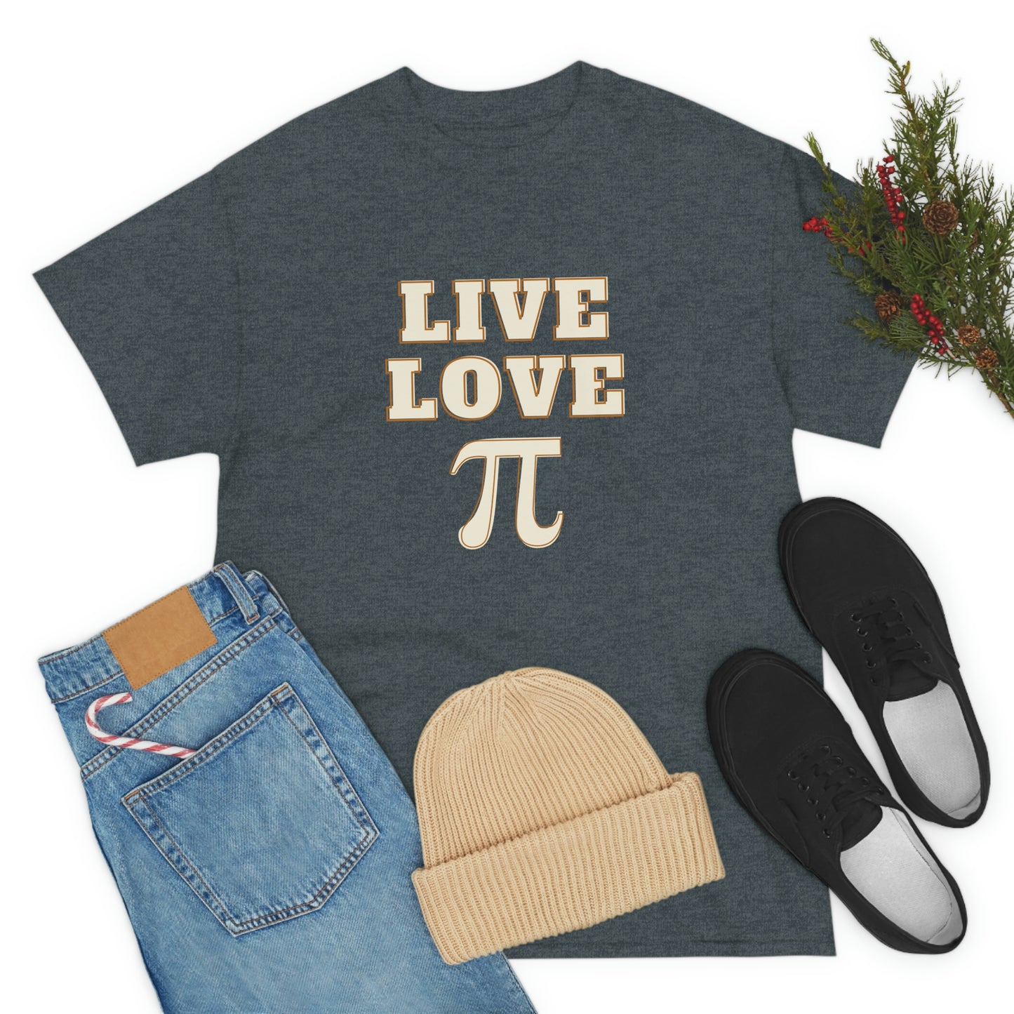 Live Love Pi Unisex Cotton T-shirt