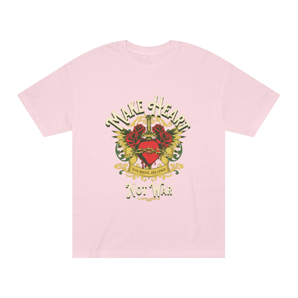 Make Heart Not War Unisex Classic Tee