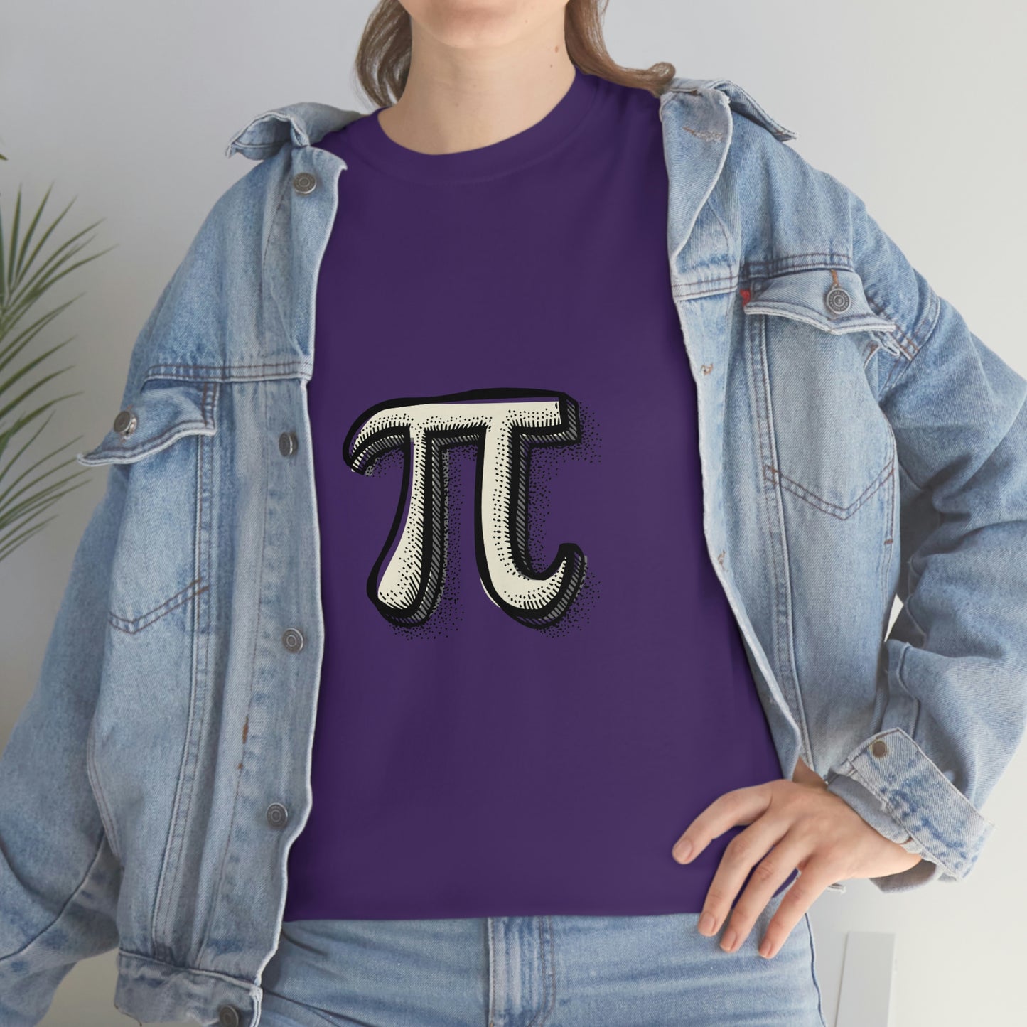 Sketchy Pi Unisex Cotton T-shirt