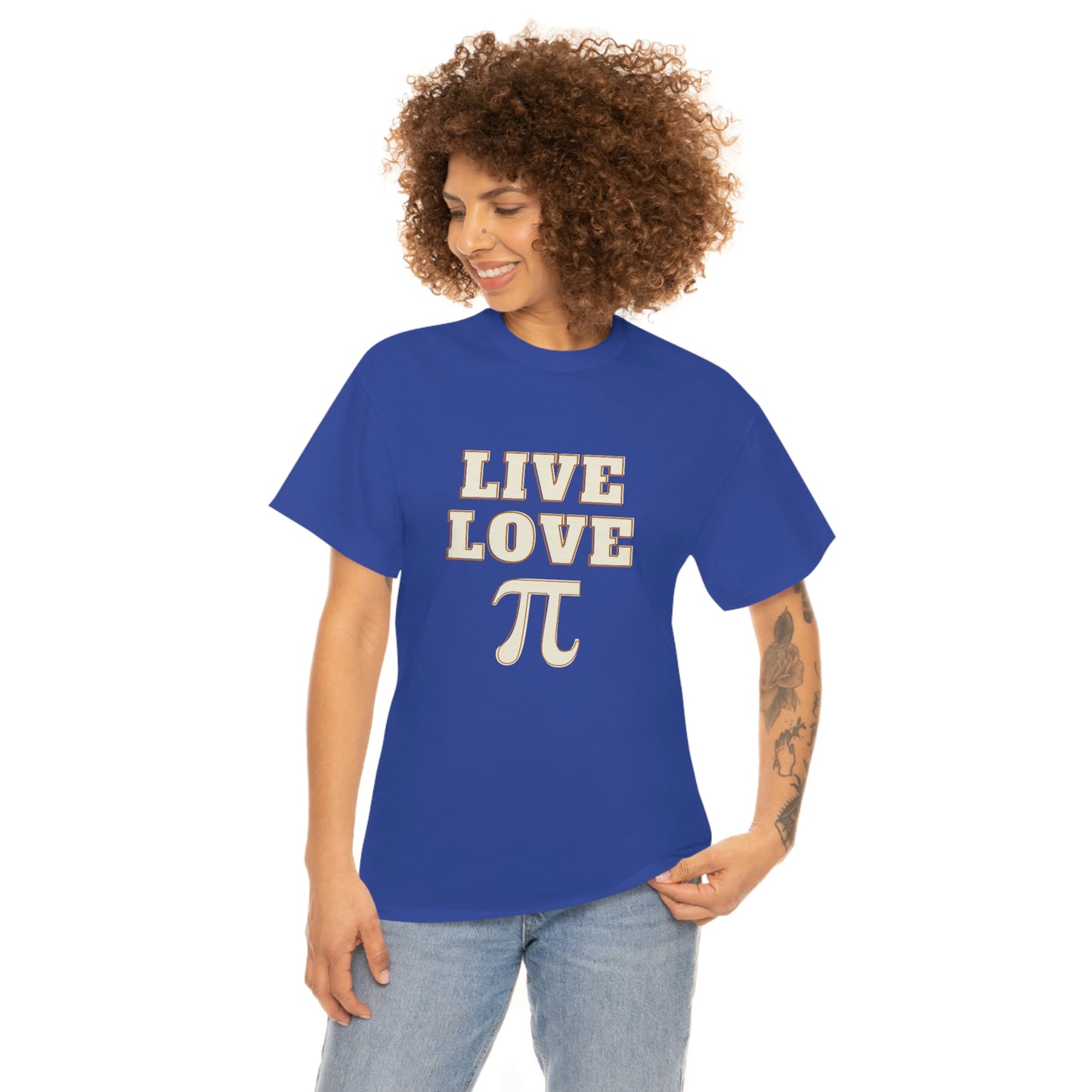 Live Love Pi Unisex Cotton T-shirt
