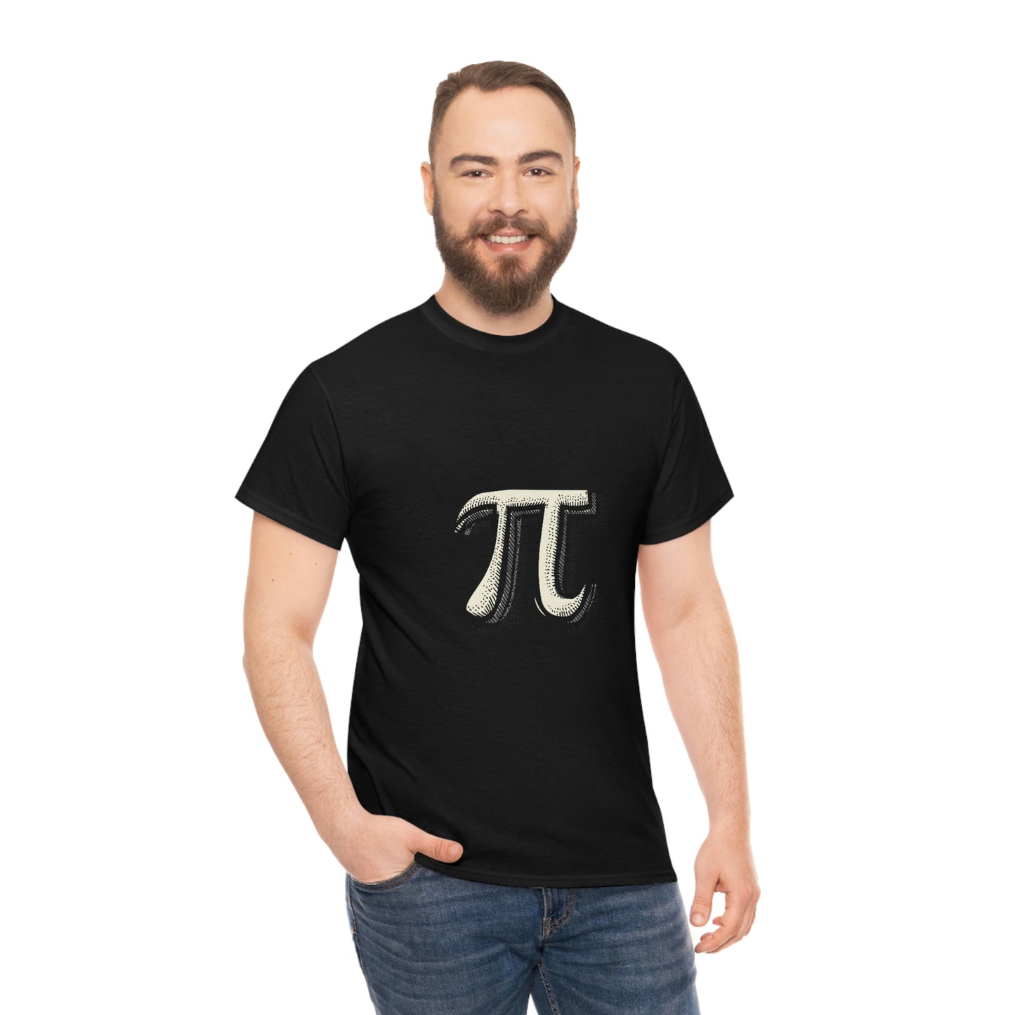 Sketchy Pi Unisex Cotton T-shirt