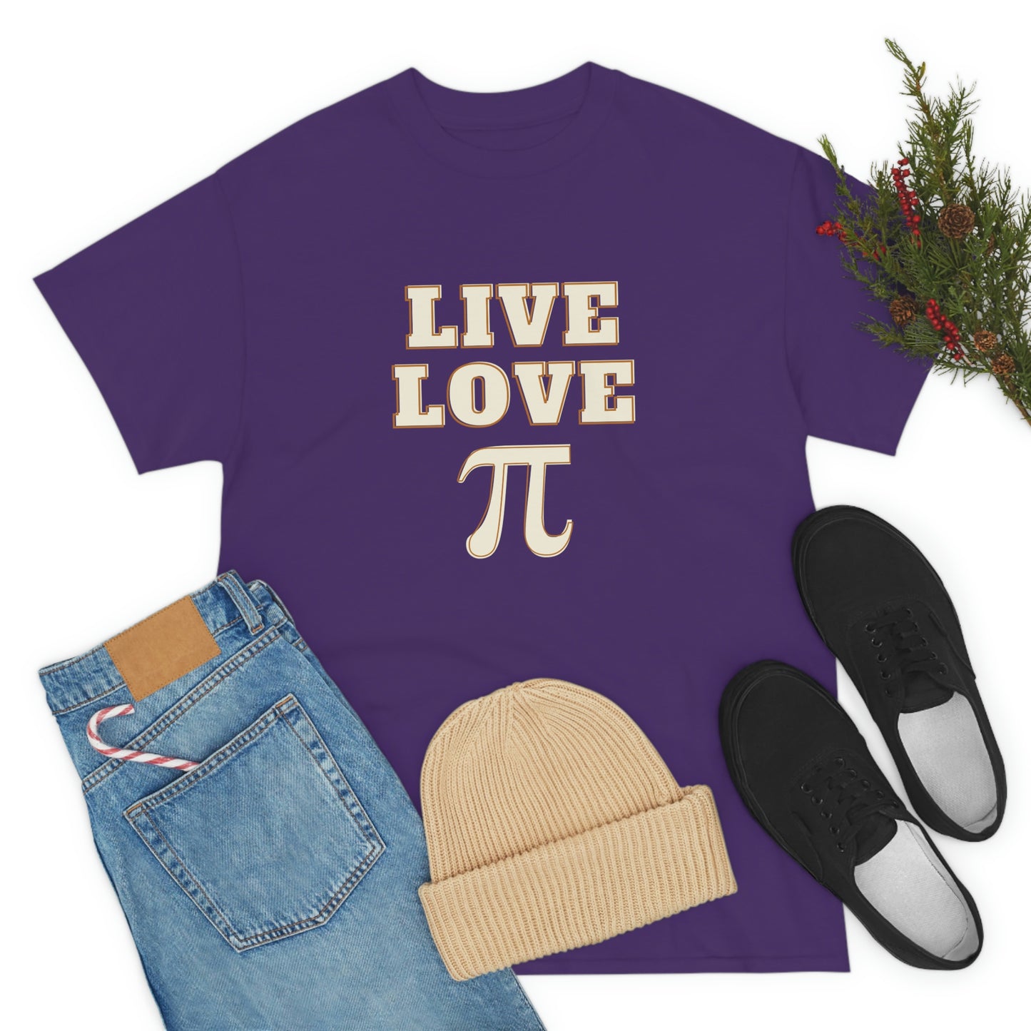 Live Love Pi Unisex Cotton T-shirt