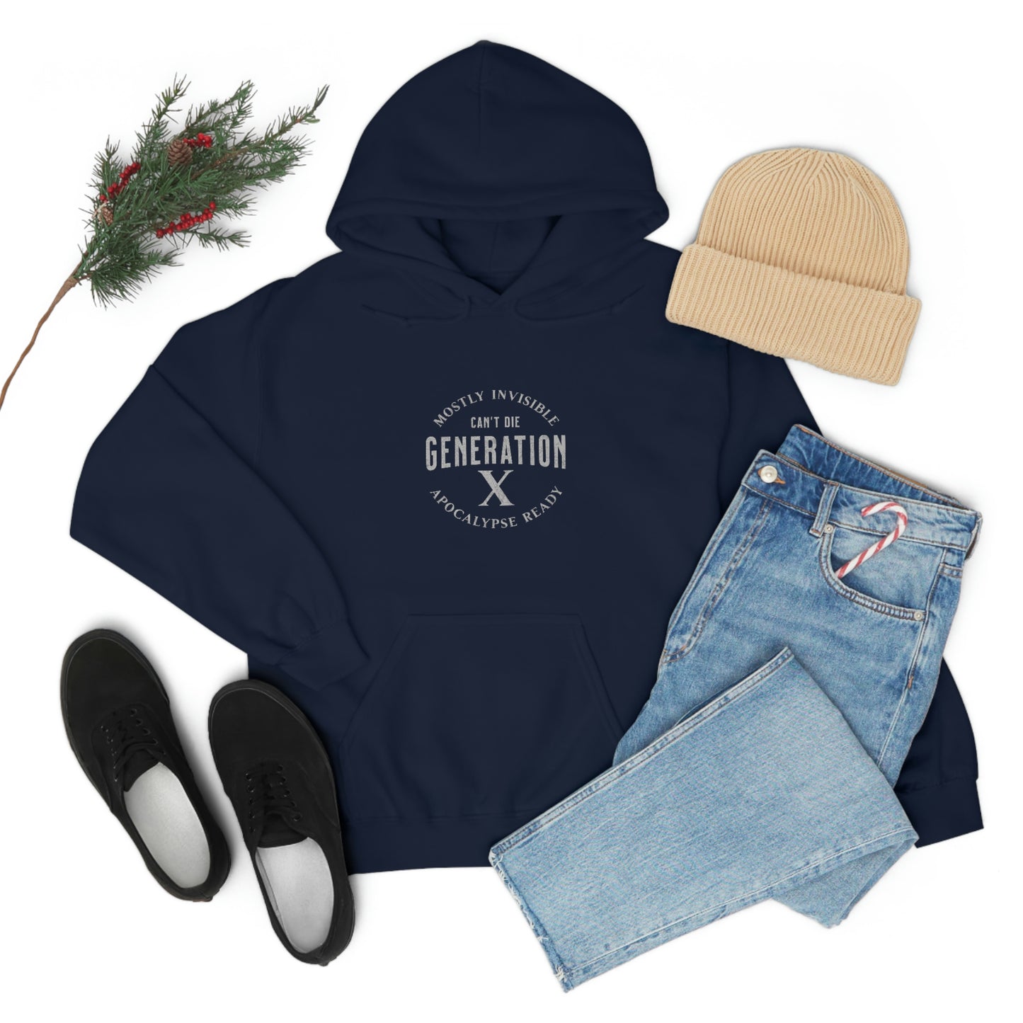 Generation X Unisex Hooded Sweatshirt