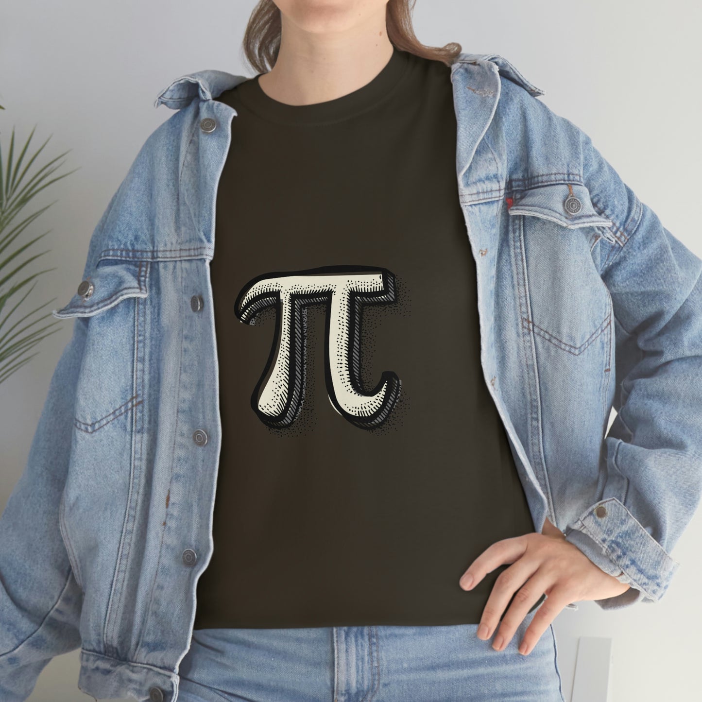 Sketchy Pi Unisex Cotton T-shirt