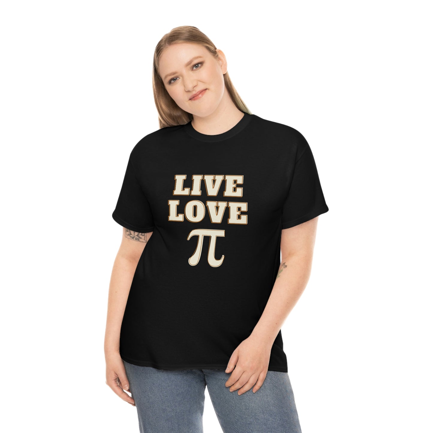 Live Love Pi Unisex Cotton T-shirt