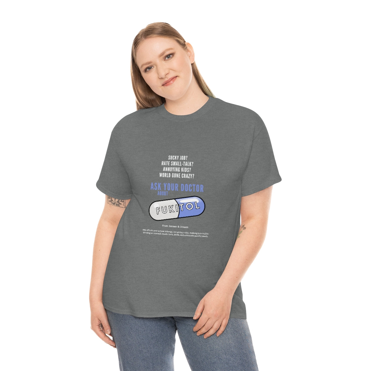 Just Say Fukitol Unisex Cotton T-shirt
