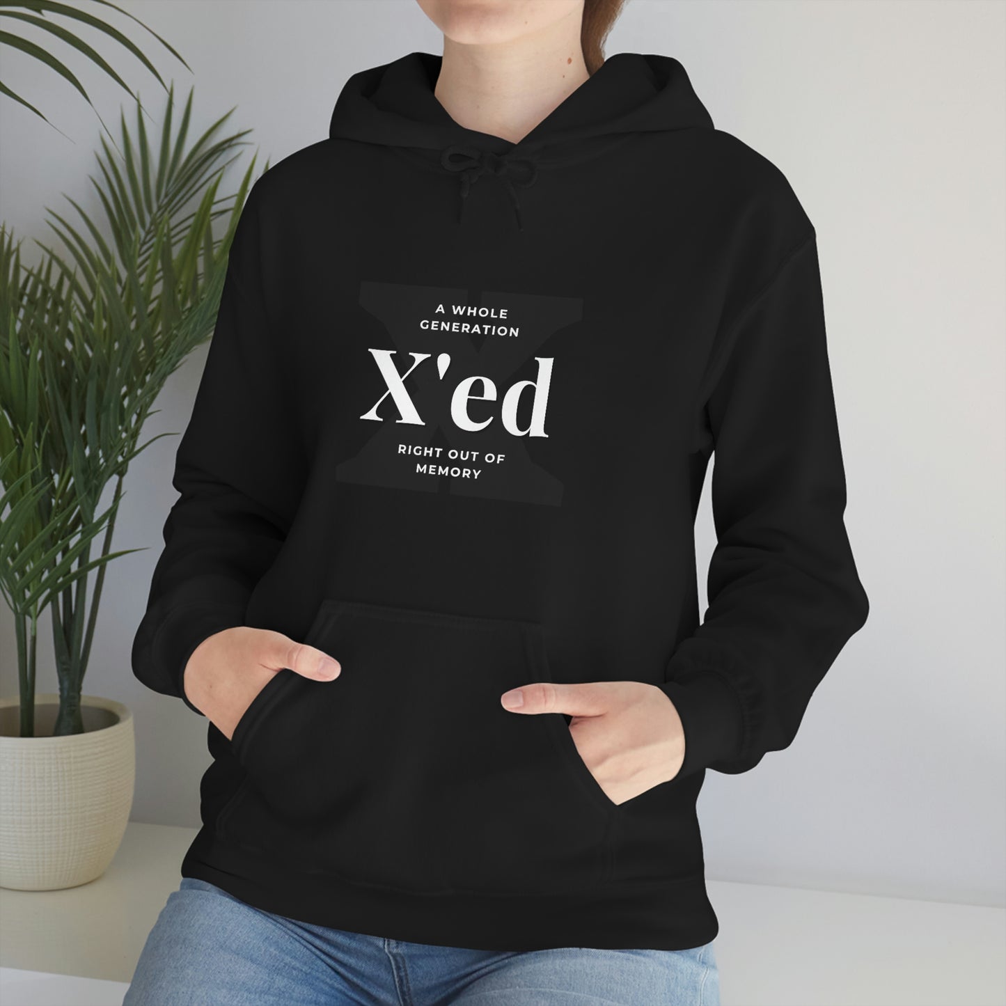 GenX X'ed Out Unisex Hooded Sweatshirt