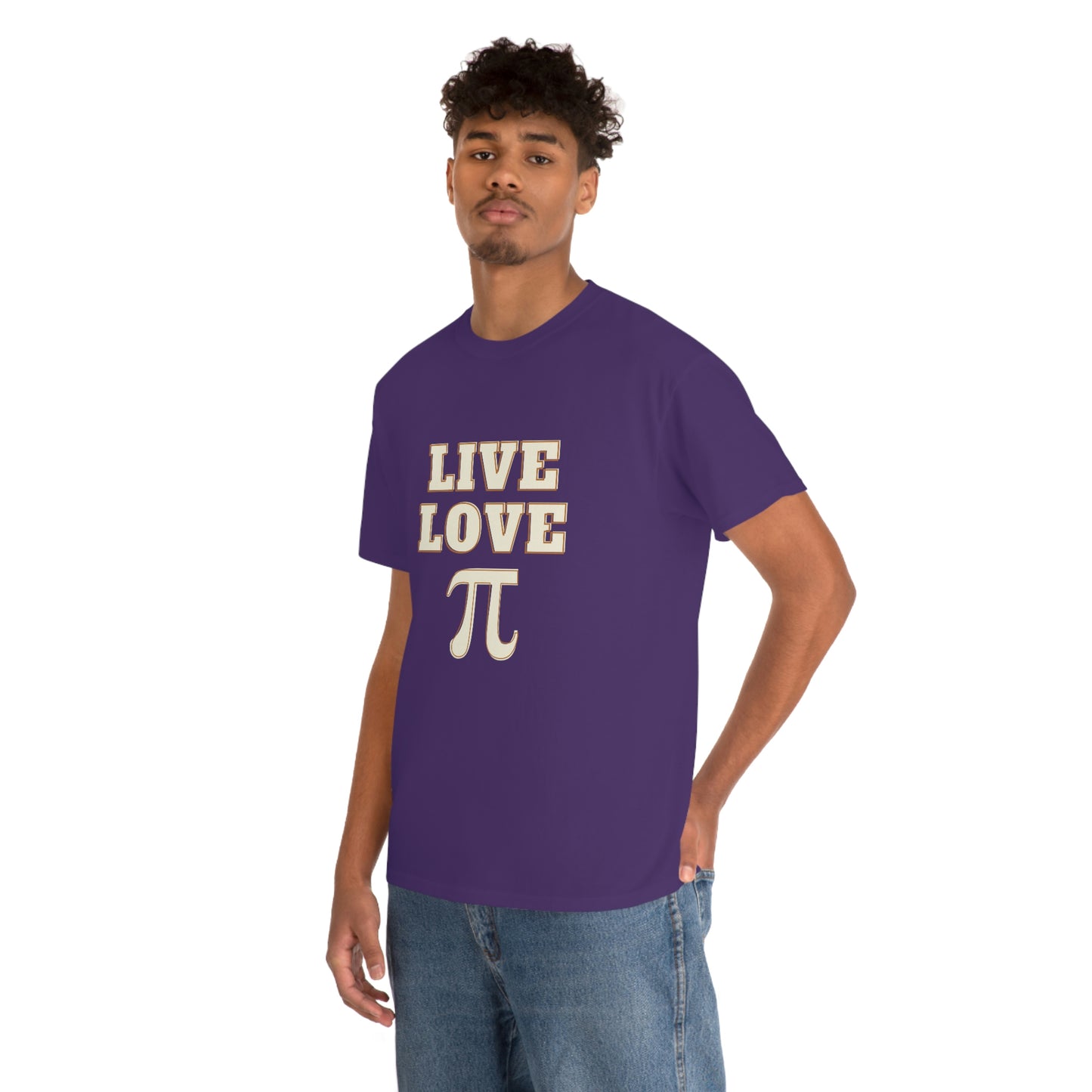 Live Love Pi Unisex Cotton T-shirt