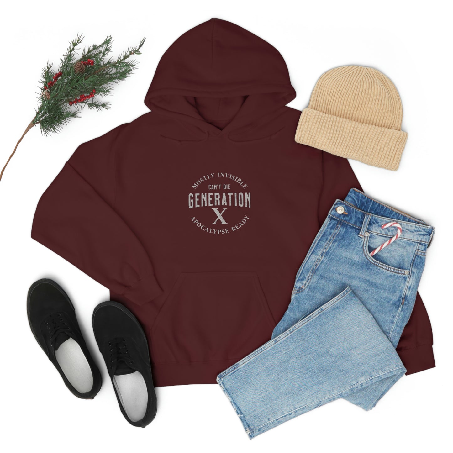 Generation X Unisex Hooded Sweatshirt