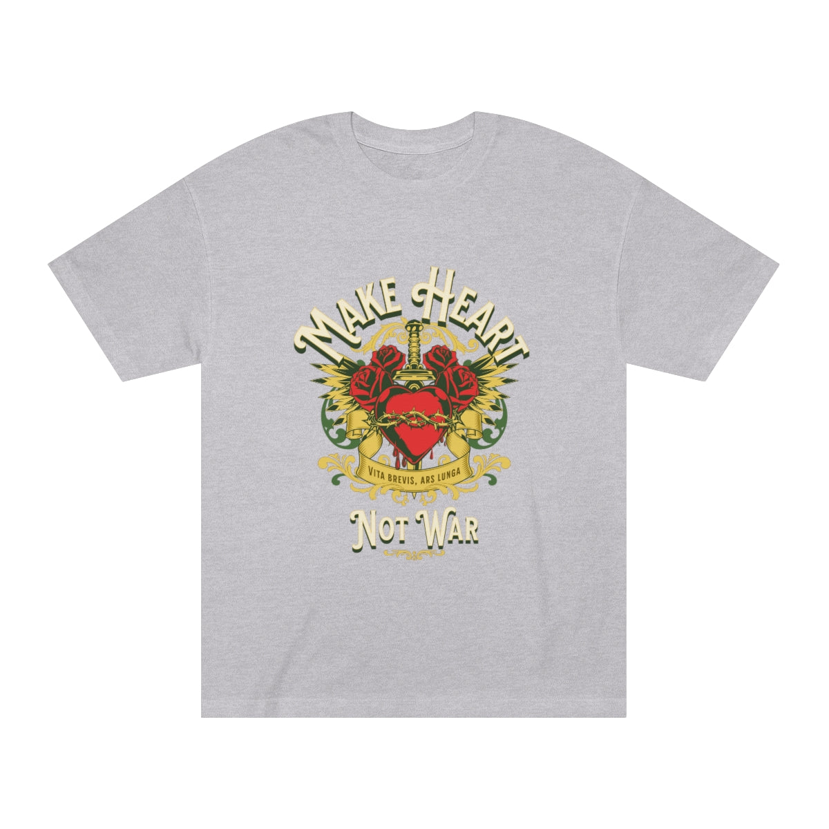 Make Heart Not War Unisex Classic Tee