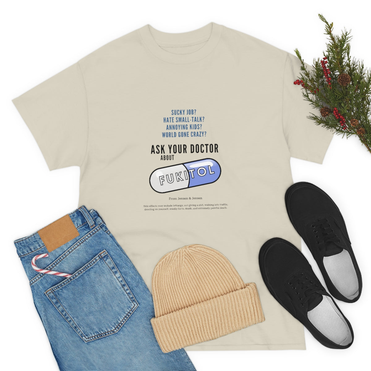 Just Say Fukitol Unisex Cotton T-shirt
