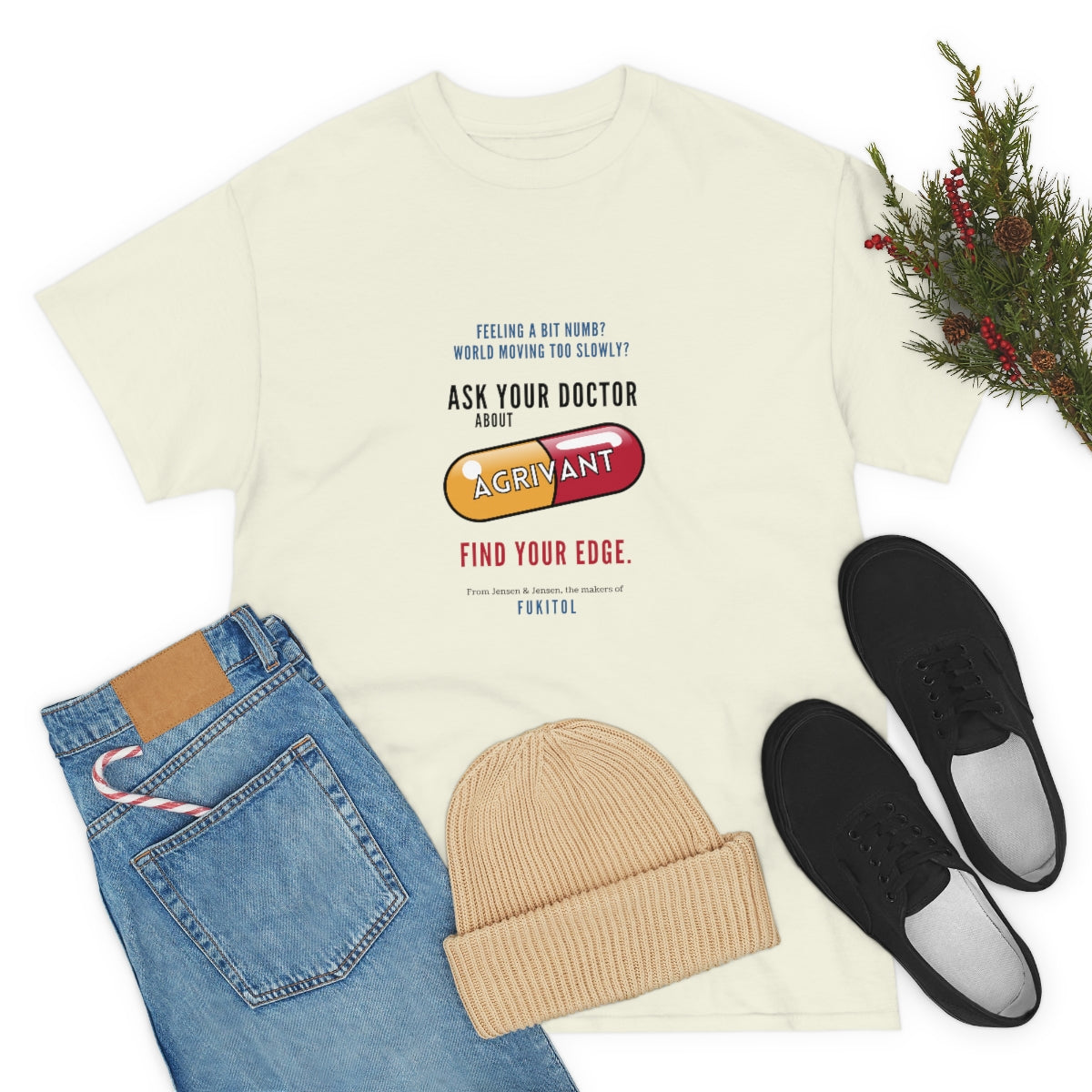 Agrivant - Revenge is Sweet Unisex Cotton T-shirt