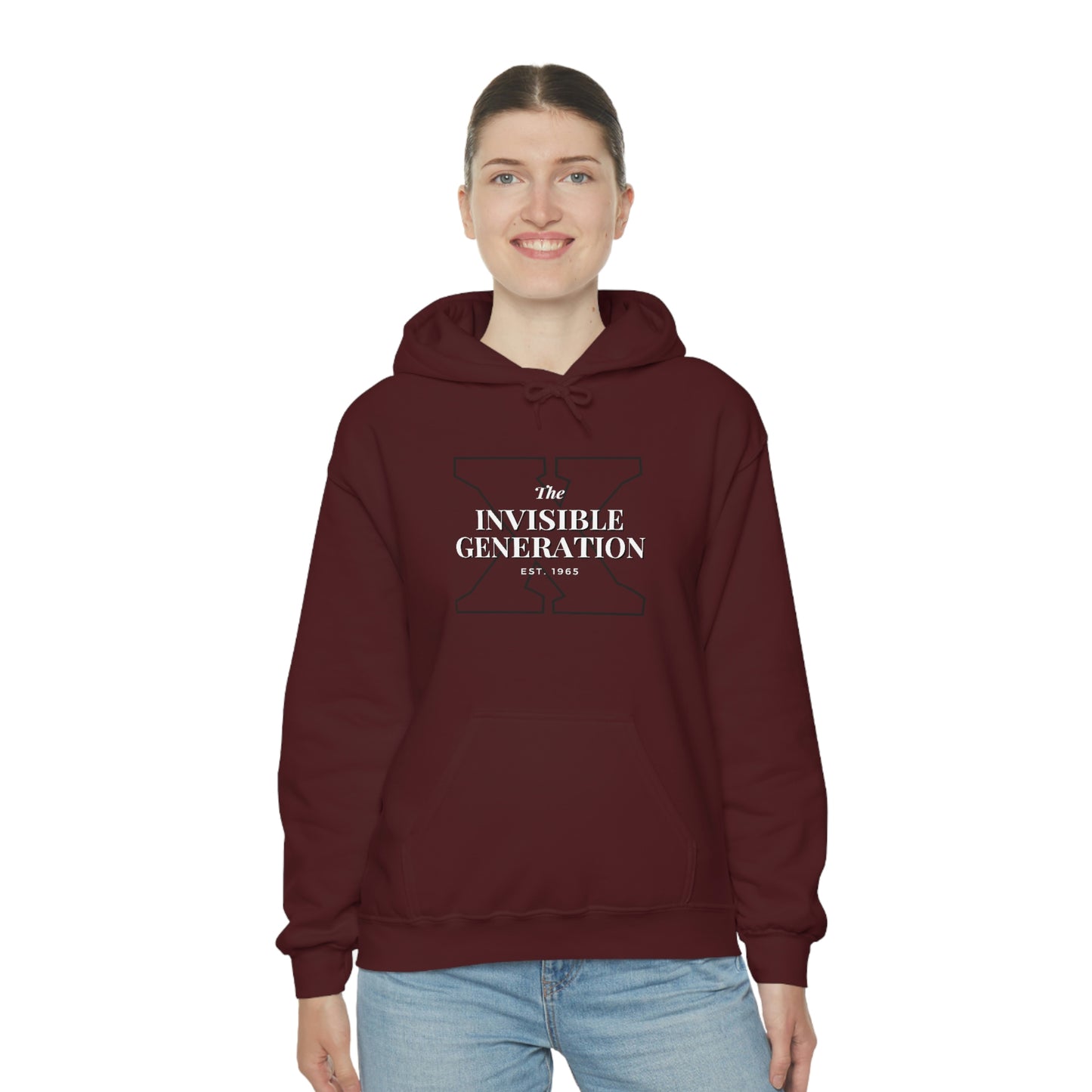 GenX Invisible Generation Unisex Hooded Sweatshirt