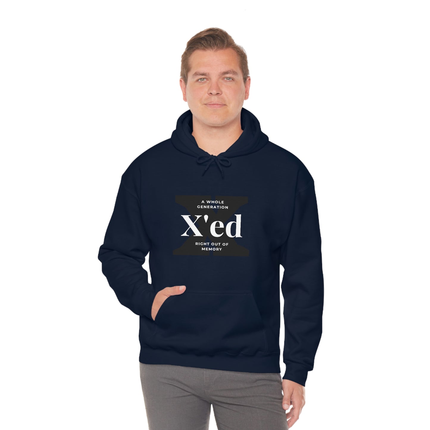 GenX X'ed Out Unisex Hooded Sweatshirt