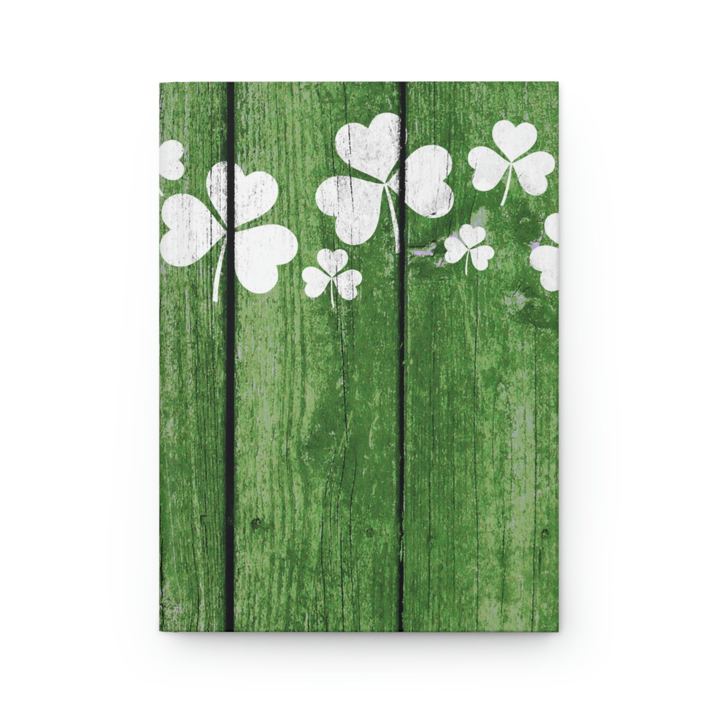Wood Luck Notebook Book Hardcover Journal Matte