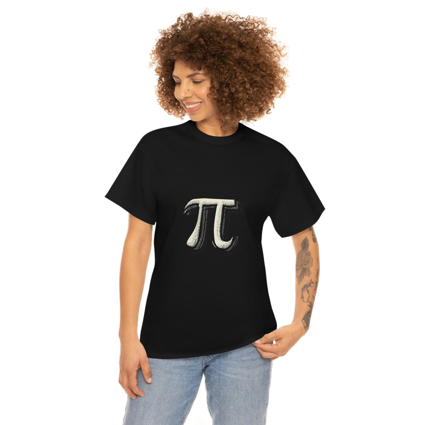 Sketchy Pi Unisex Cotton T-shirt