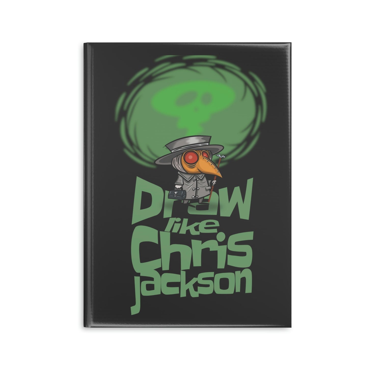 Draw Like Chris Jackson Hardcover Notebook with Puffy Covers