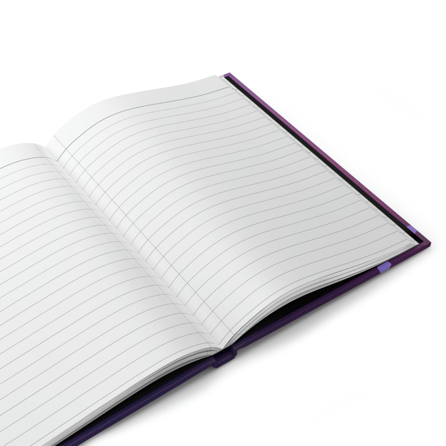 Purple Spell Book Hardcover Journal Matte