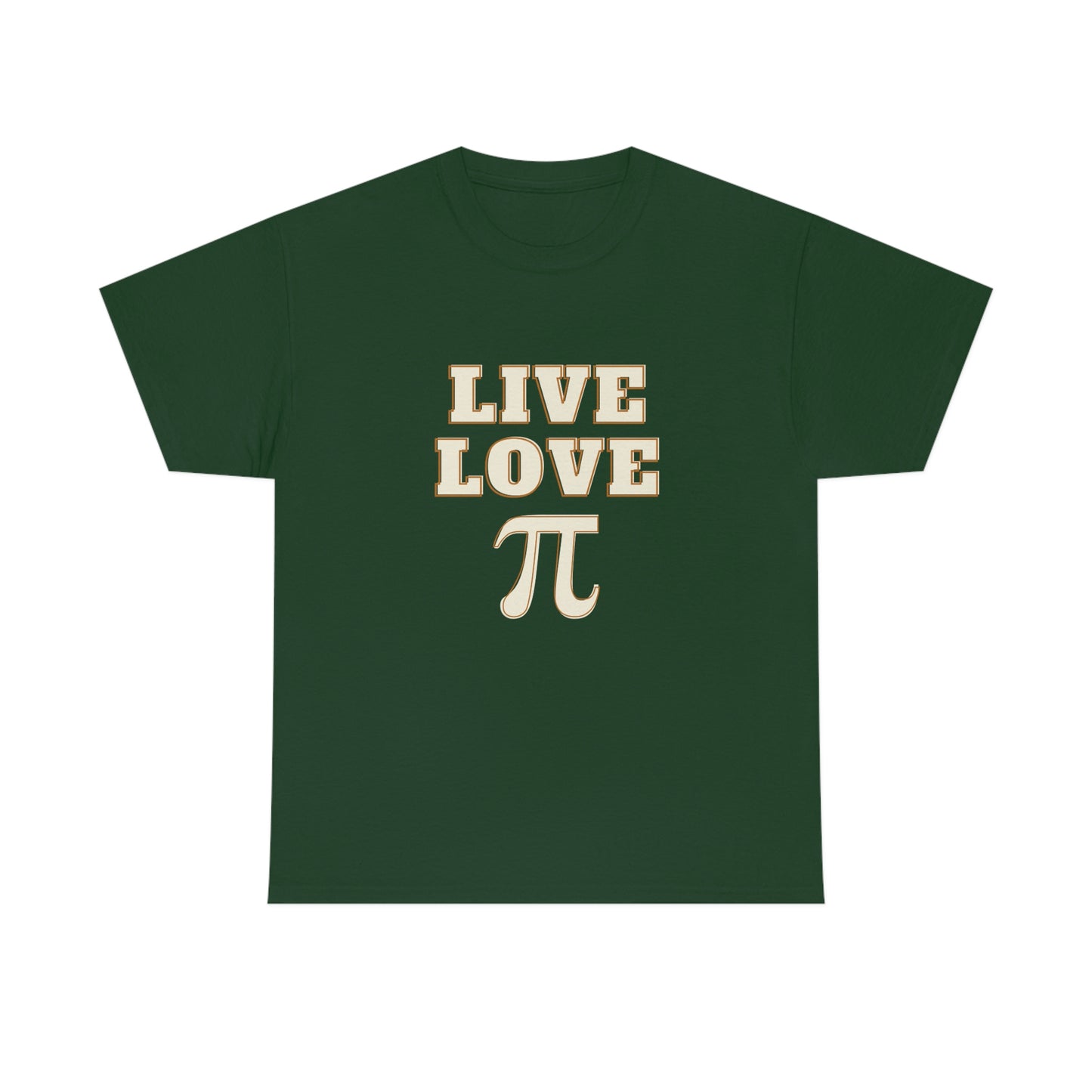 Live Love Pi Unisex Cotton T-shirt