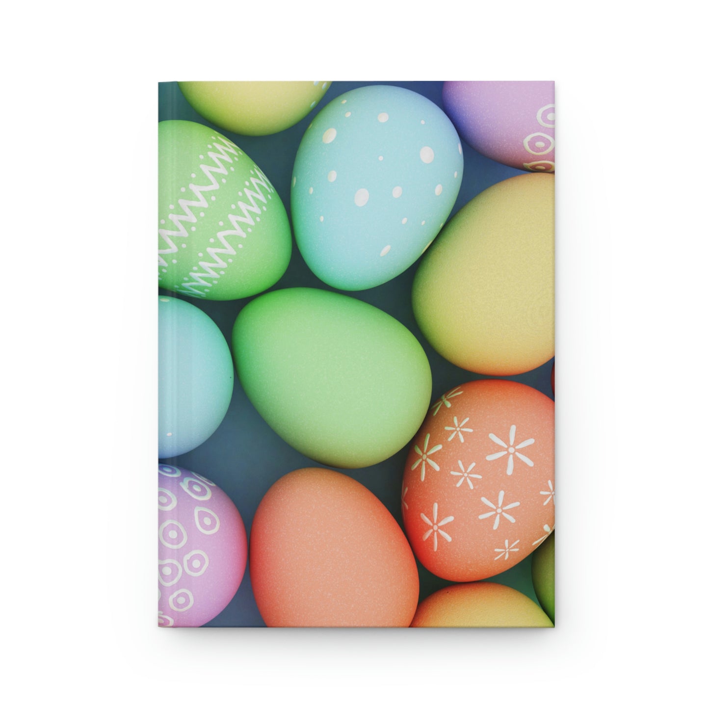 Colorful Eggs Notebook Book Hardcover Journal Matte